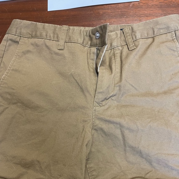 Bonobos Tan Flat Front Shorts Lightweight Cotton - Picture 3 of 6